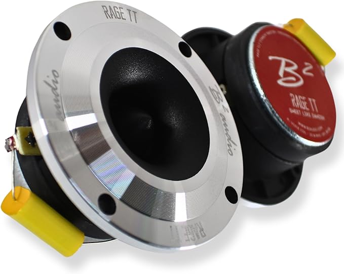 B2 Audio Rage Series Pair of 30 Watt RMS 4-Ohm 1" Voice Coil Tweeters RAGETT