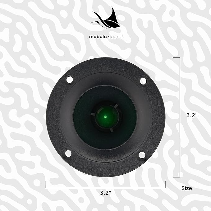 Tweeter | 106 DB | 1" CCA Voice Coil | Peak Power 200 WATTS | 80 WATTS RMS | NEODYMIUN Motor | Aluminum Horn Tweeter | Built in Polyester Capacitor | 4-8 OHMS