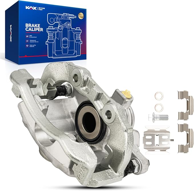 KAX 18B4712 Brake Caliper Compatible with Chevrolet S10 1998-2004, Blazer 1998-2005, GMC Sonoma 1998-2004, Jimmy/Bravada 1998-2001, Isuzu Hombre 1998-2000, Rear Disc Brake Caliper