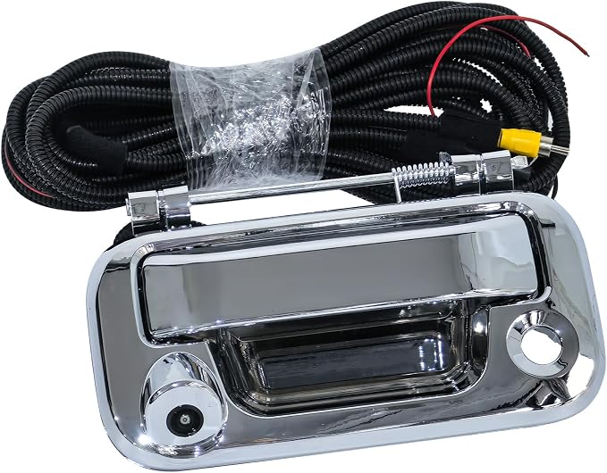 Tailgate Latch Door Handle Rear View Camera Compatible with Ford F150 F250 F350 F450 F550 2005-2016 Tailgate Handle Backup Camera
