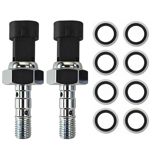 OEM Replacement Brake Pressure Switch with Seal 5413212 for Polaris (2015-2024) | Replaces 4014262, 4081117 | Fits Ranger, RZR XP 1000, Sportsman 570, General, Pro XP (2)