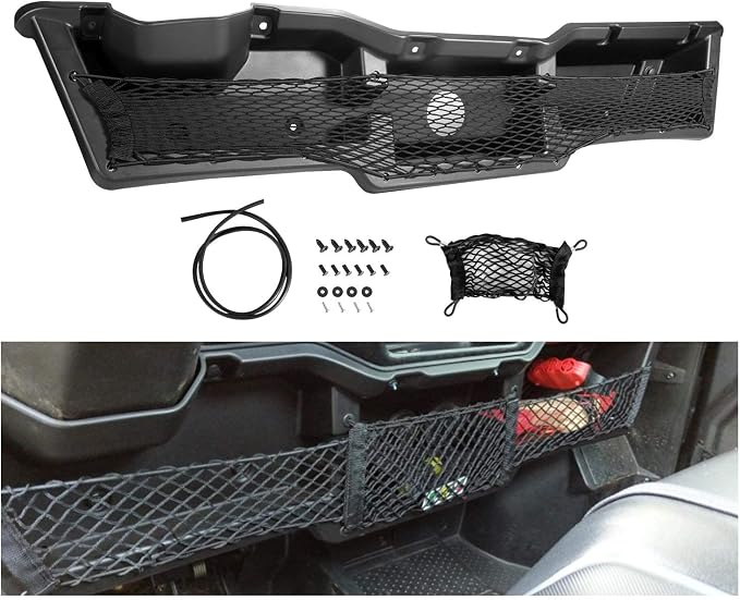 A & UTV PRO Under Dash Storage Box for 2016-2025 Honda Pioneer 1000-3 1000-5, Under Dashboard Storage Pocket for Pioneer 1000 3P 5P Accessories, Replace OEM # 08L71-HL4-F00