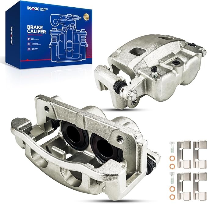 KAX Disc Brake Caliper Assembly Fit for TITAN 2004-2007, Pathfinder Armada 2004, Armada 2005, QX56 2004-2006, Armada 2006 5.6L, Front Side