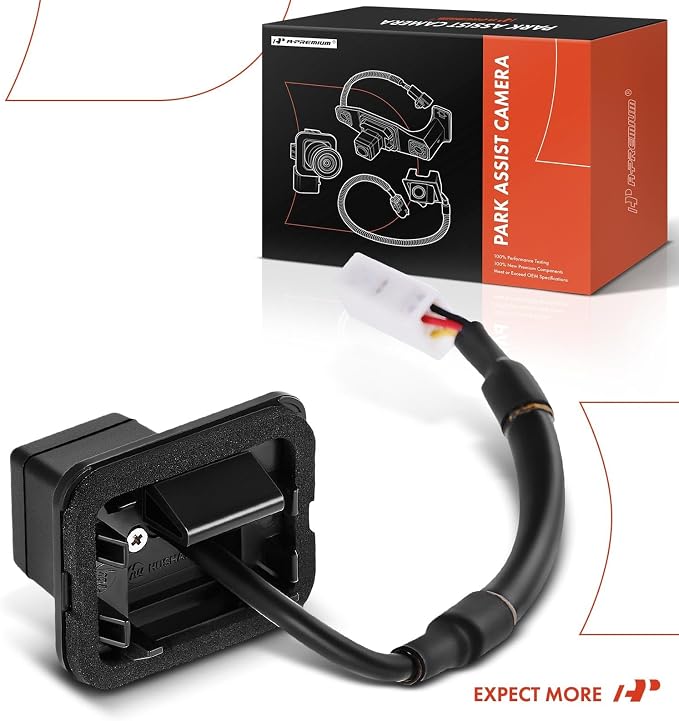 A-Premium Park Assist Camera Rear View Backup Reverse Camera Compatible with Select Subaru Models - 2015/2018-2019 Legacy - Replace# 86267AL01A