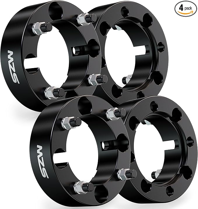 MZS 4x137 Wheel Spacers, 2" for Defender - M10×1.25 Studs 110mm Center Bore Compatible with HD5 / HD8 / HD10 4WD 4/137 4 Lug Tire - 4 Pack