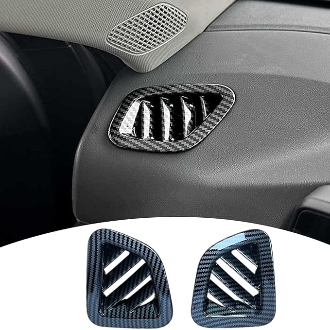 Dashboard Air Vent Cover, for Kia Telluride 2020 2021 2022 2023 2024 2025 2026,Sport Interior Trim Accessories - Carbon Fiber.
