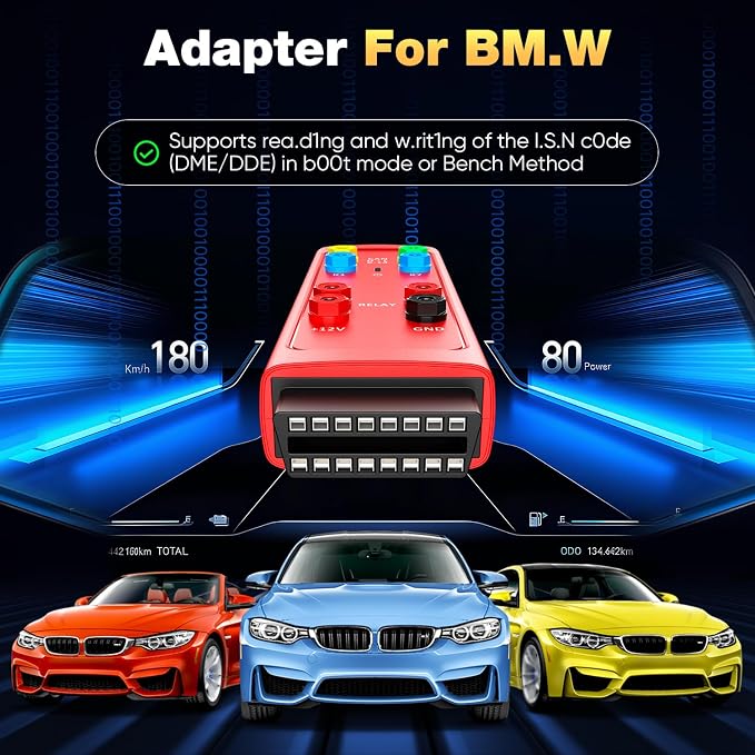 Autel G-BOX3 Accessory Tool Adapter, 2026 Upgraded of Gox2 G-BOX2, Gbox3 Adapter for Mercedes-Benz/for BMW, Works W/MaxiIM IM508(S) + XP400, IM608 PRO II, IM608S II, IM608 PRO 2 Scanner