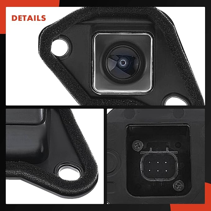 A-Premium Rear View Backup Camera Compatible with Toyota | Parking Camera for 2017 2018 2019 Prius Prime - Replace# 86790-47080