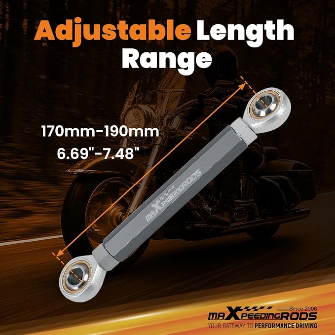 maXpeedingrods 0-4” Adjustable Lowering Links for Suzuki GSXR 600/750 2006-2010, for Suzuki GSXR 1000 2007-2008