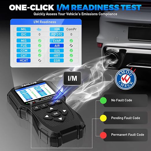 V880 OBD2 Scanner Diagnostic Tool and P40 3-70V Automotive Test Light