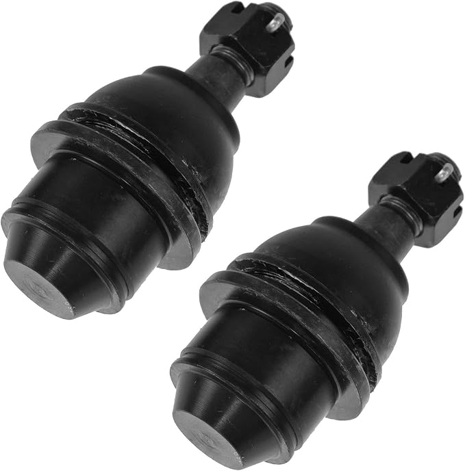 TRQ Front Lower Driver and Passenger Side Ball Joint Set Compatible with 07-13 Chevrolet Silverado 1500 for Aluminum Control Arms 07-14 Tahoe for Aluminum Control Arms