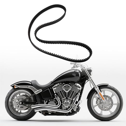 40027-01 Rear Wheel Drive Belt 150T 1 3/8 Inch for Harley Davidson V-Rod | Replacement for 40027-01, Fit for Harley Davidson V-Rod VRSC Vrod 2002-2003