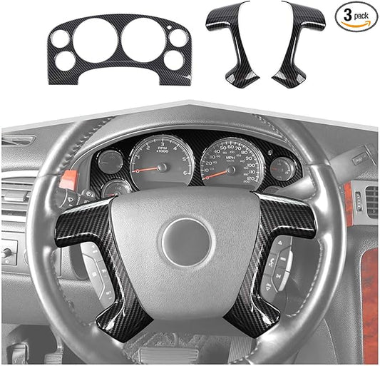 Center Consoles Instrument Cluster Interior Trim Kit fit for Chevy Avalanche/Suburban/Tahoe/Silverado2007-2013,for GMC Yukon/Sierra 2007-2013