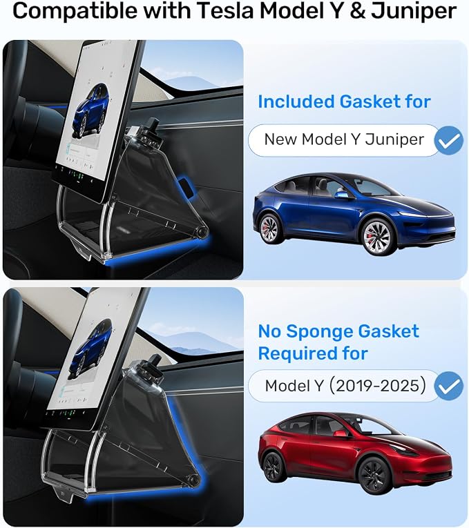 Zanch (Upgraded) Tesla Model Y Juniper Under Screen Storage Box [Hidden Design, Factory-Fit], Adds Extra Storage & Keeps Items Hidden for Privacy, Model Y (2020–2025) / Juniper (2025–2026) Accessories