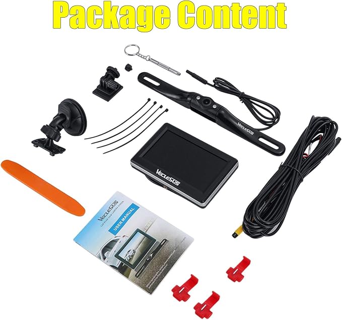 VM1 Backup Camera with 10M Extension Cable and VC1 Camera Bundle Sales