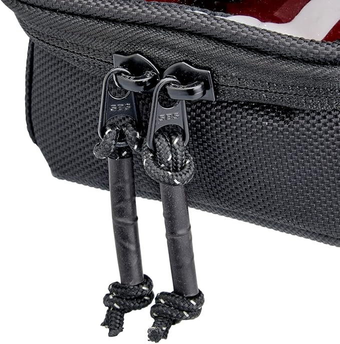Biltwell EXFIL-2 Mini Tank Bag - Black Magnetic Mount Nylon Tank Bag, Compatible with Touring and Cruiser Motorcycles