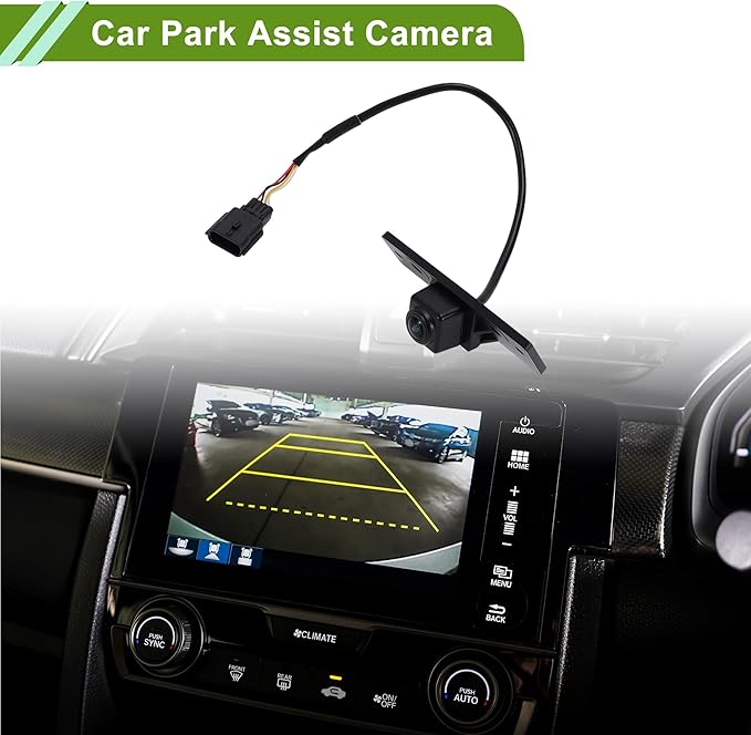Car Park Assist Camera Rear View Backup Reverse Camera for Nissan Titan 2017-2024 No.28442-EZ01A/28442-EZ00A/28442EZ00A/28442EZ01A/592-189