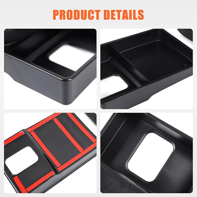 HAPPYHORSE Car Center Console Armrest Cushion Pad Storage box Compatible with Toyot@ GR86/Subaru BRZ 2022-2025, Center Console Armrest Organizer storage box Pillow Cushion Pad Accessories