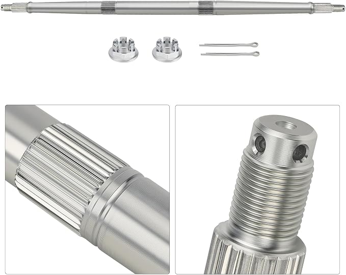 M MATI Rear Axle Shaft for Polaris Trail Blazer 250 2005-2006 Trail Blazer 330 2008-2013 Trail Boss 330 2005-2013 Scrambler 500 4x4 2005-2012 5133967 7543005 7661404