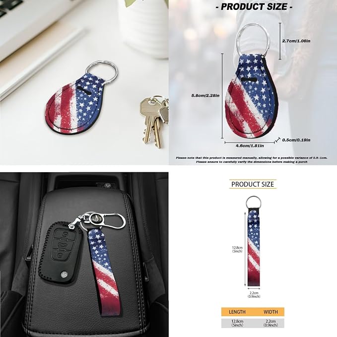Eagle Print Car Seat Covers Set of 18 American Flag Print Car Front Rear Seat Covers with Steering Wheel Cover Safety Belt Pad Armrest Cushion 250 Years Interior Decor for Cars