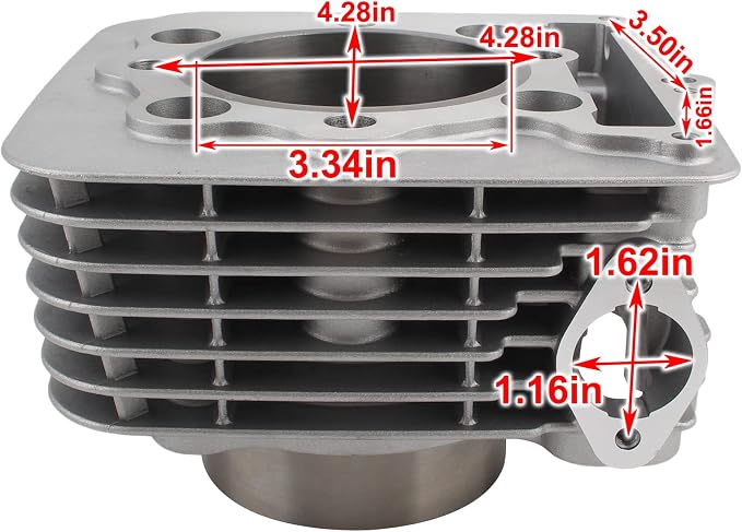 AUTOKAY Top End Rebuild Kit Cylinder Piston Gaskets for Honda TRX400EX 1999-2008 85mm12100-KCY-670 12191-KCY-672 13011-KCY-67