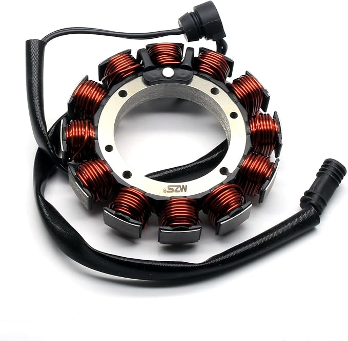 MZS Motorcycle Electric Stator Coil 29900068 Compatible With Sportster 883 XL 2014-2022 (Not for XL883R) / Sportster 1200 XL 2014-2022