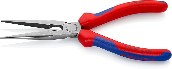 KNIPEX Cobra Water Pump Pliers and Long Nose Pliers with Cutter (8 Inches)