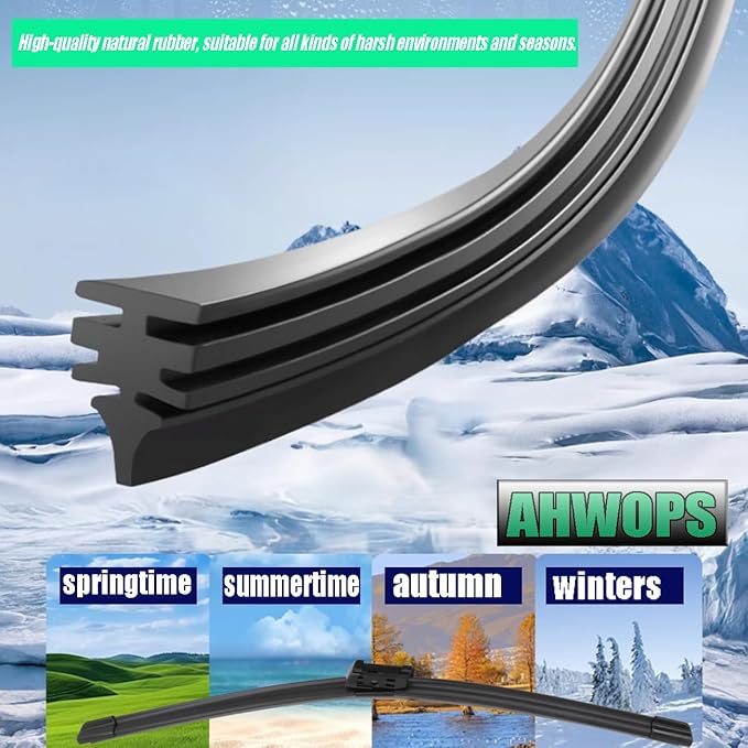 3 Wiper Front and Rear Wiper Blades for Subaru Forester 2019-2024, OE Original Style (26″/17″ Front/14″ Rear) For My Car
