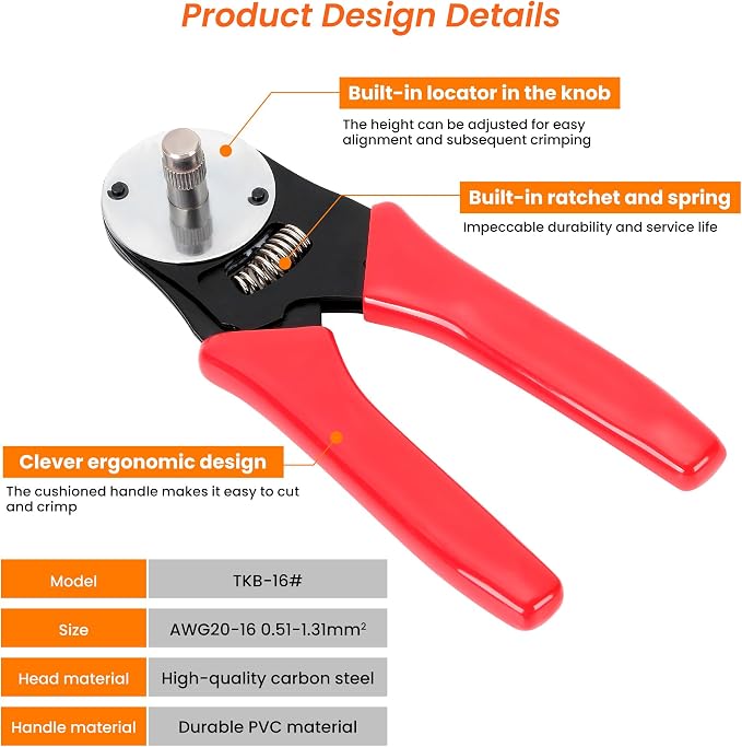 482 PCS DT Deutsch Connector Kit with 2 3 4 6 8 12 Pin Waterproof Automotive Electrical Connectors, Includes Deutsch Crimping Tool & Removal Tool, Size 16 Solid Contacts (14-20AWG)