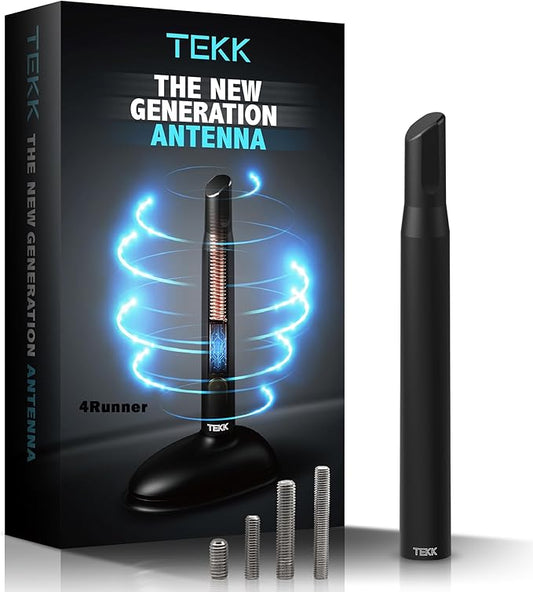 TEKK Short Antenna Compatible with 2002-2013 4Runner / Designed for Optimized FM/AM Reception / 4.8 Inches