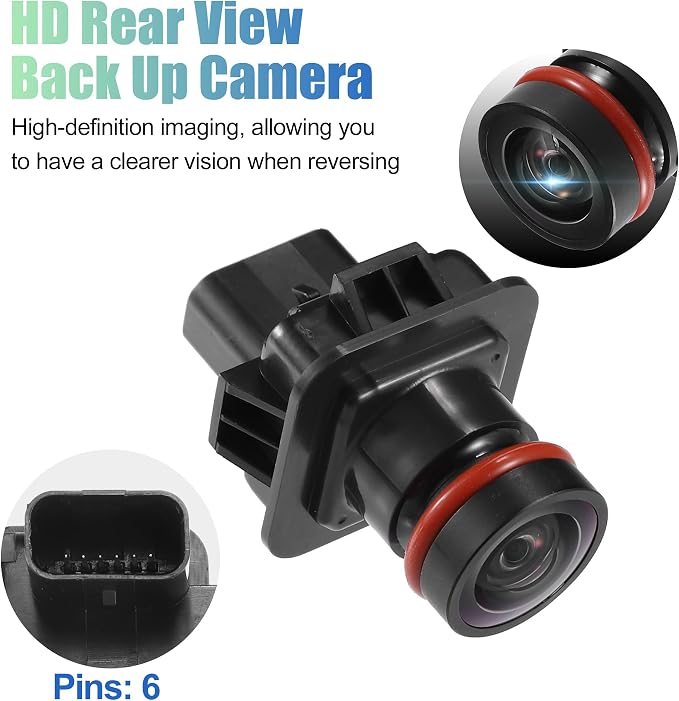 uxcell Car Rear View Camera Back Up Camera No.EA5Z19G490B Park Assist Reverse Camera for Lincoln MKS 2013 2014 2015 2016