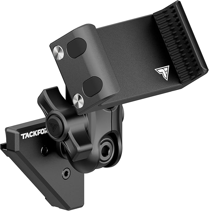 Tackform Link Vent Mount Universal Phone Holder - Compatible with 2021-2025 Ford F150 & Raptor, 2023-2025 Ford Super Duty | Aluminum | Zero Slip, Anti-Scratch | 2" Arm | Black