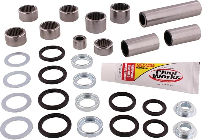 Pivot Works PWLK-Y29-000 Linkage Rebuild Kit, Red