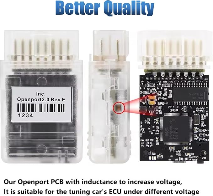 AMHTDOL K-CAN OBD2 Diagnostic Scanner Cable,Compatible with Jaguar for Land Rover for Toyota for Mitsubishi for Subaru,Professional Vehicle OBD Code Reader Car Diagnostic Tool