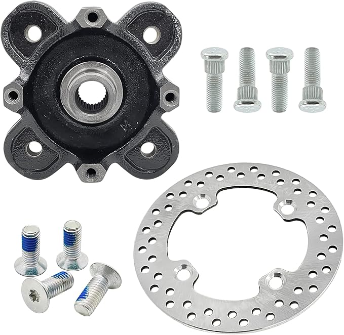 Front Wheel Hub Brake Rotor Studs Screws for Ranger 900 1000 HST 570-Full-Size Brutus