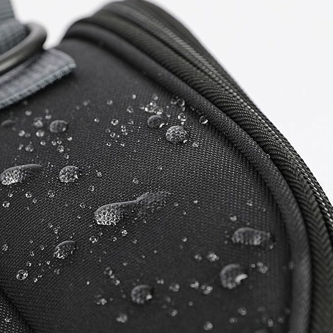Motorcycle Tank Bag with Waterproof Rain Cover, Strong Magnetic Motorbike Bag with Transparent Phone Pocket for 6.7" iPhone Navigation, Update Version Oxford Fabric Storage Bag for Most Motorcycles