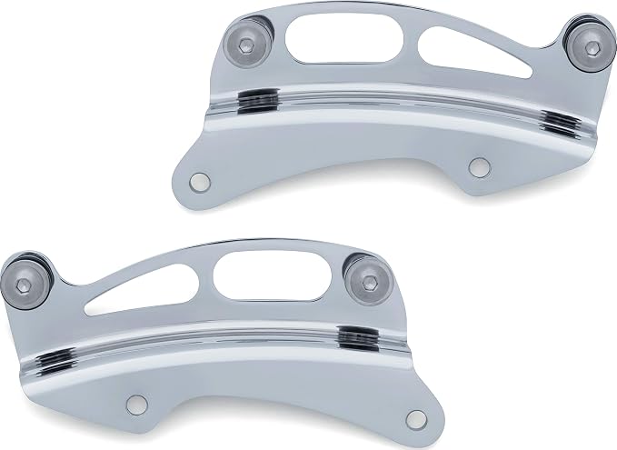 Kuryakyn 7098 Multi-Purpose Driver/Passenger Seat Backrest Component: Quick Release Attachment Point Kit for 2014-19 Harley-Davidson Touring Motorcycles, 1 Pair, Chrome