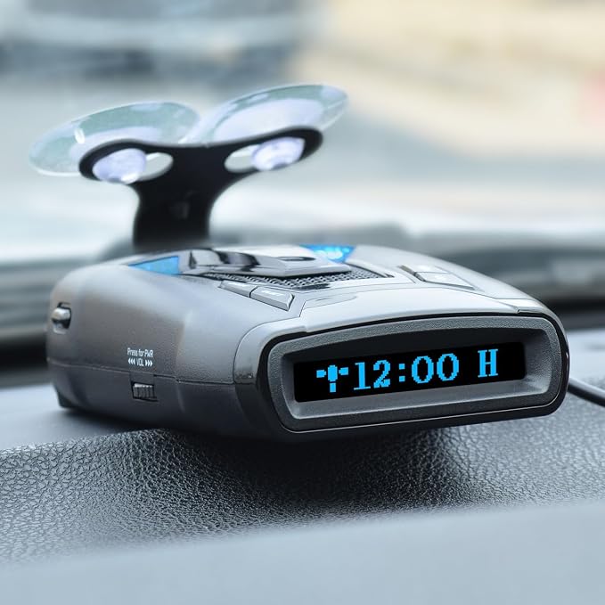 Whistler CR93 High Performance Laser Radar Detector: 360 Degree Protection, Bilingual Voice Alerts, and Internal GPS , Black