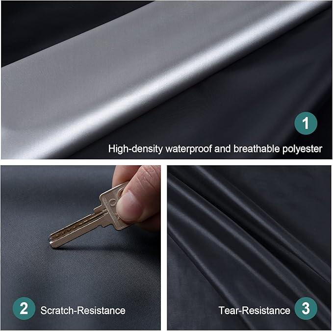 GUNHYI Car Cover for Coupe Sport Car Waterproof All Weather, Suitable for Mazda Miata/MX-5, Honda S2000, BMW Z3, Saturn Sky, Pontiac Solstice, Volkswagen Cabrio, Toyota MR2 Spyder etc.