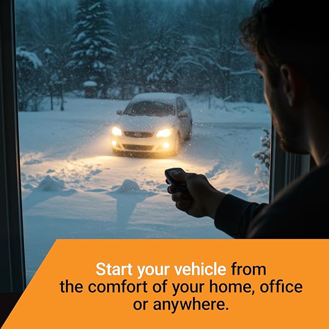 Start-X Remote Starter Kit for Select Ford F-150/F-250/F-350, Ranger, Transit, Transit Connect, Bronco Sport, Edge, Escape, Expedition & Explorer with Push-to-Start or Key Ignition | Plug & Play