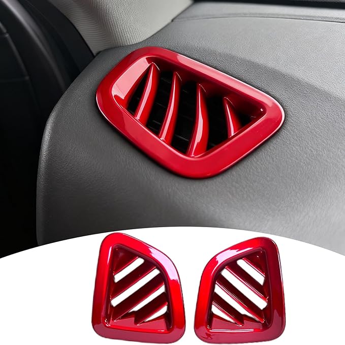 Dashboard Air Vent Cover, for Kia Telluride 2020 2021 2022 2023 2024 2025 2026,Sport Interior Trim Accessories - Wine Red