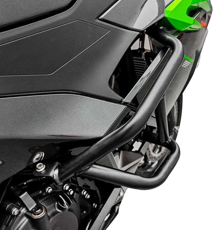 Motorcycle Engine Guard Highway Crash Bar Fit for Ninja 500 2024-2026 Ninja400 2018-2026 Ninja250 2018-2021 Stunt Cage Bumper Frame Falling Protector