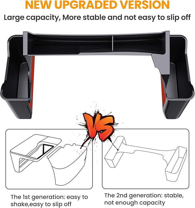 Gear Shift Center Console Organizer Bundle with Metal Gear Shift Storage Tray for Jeep Wrangler Accessories and Jeep Gladiator JL JLU 2024 2023 2022-2018 Rubicon Sahara 4xe Storage Box Tray,Star Logo