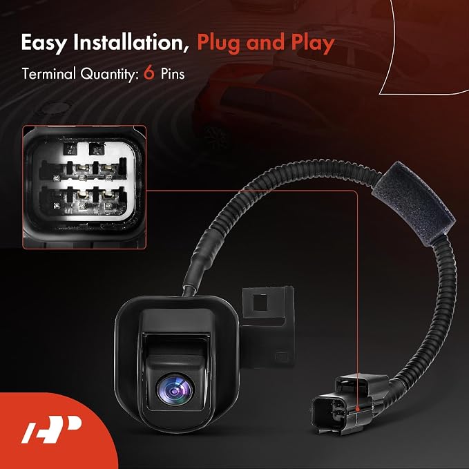 A-Premium Rear View Backup Camera Compatible with Honda | Parking Camera for 2014 2015 Accord - Replace# 39530T3LA71