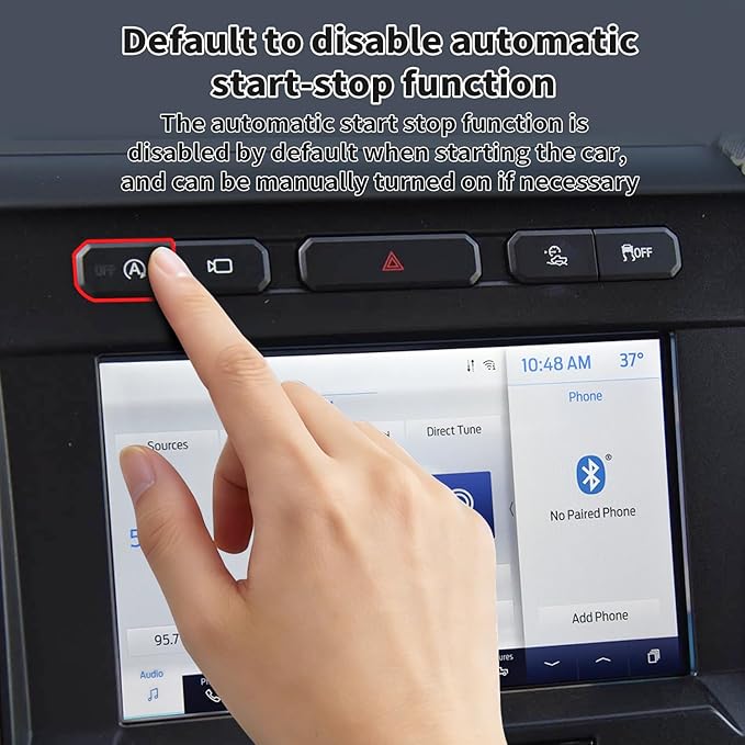 Auto Start Stop Eliminator for Ford F150 2015 2016 2017 2018 2019 2020 Turn Off Idle Engine Stop Start System Disabler Easy Install OBD Connect Plug Play Accessories