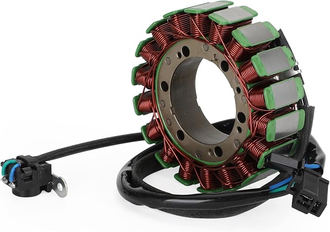 Magneto Coil Stator + Voltage Regulator + Gasket Assy for Suzuki Volusia 800 VL800 Model K5 2001-2004 - Compatible with Part Numbers 32101-41F00 32800-41F10
