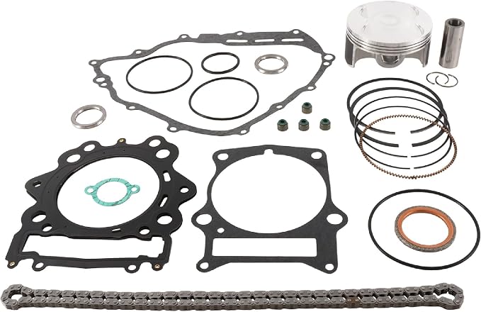Vertex VTKTC23966B Top End Piston Kit Compatible with/Replacement For Yamaha YFM 700 D Grizzly 4x4 14-15, YFM 700 DH Grizzly 4x4 Hunter 14, YFM 700 FG Grizzly 4x4 14-15, YFM 700 PE Grizzly EPS 4x4 14