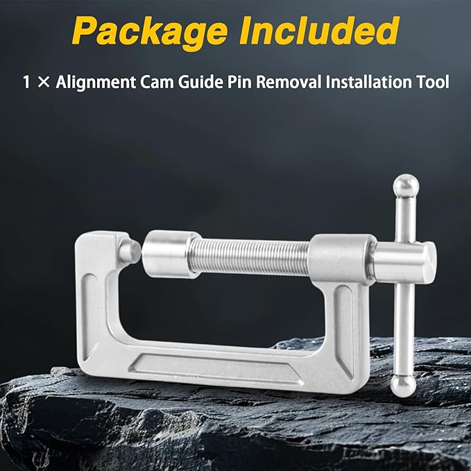 EVRBUL Upgraded Stainless Steel Alignment Cam Guide Pin Removal Installation Tool Compatible with Cadillac Escalade Chevrolet Avalanche Express Silverado Suburban GMC Yukon Savana