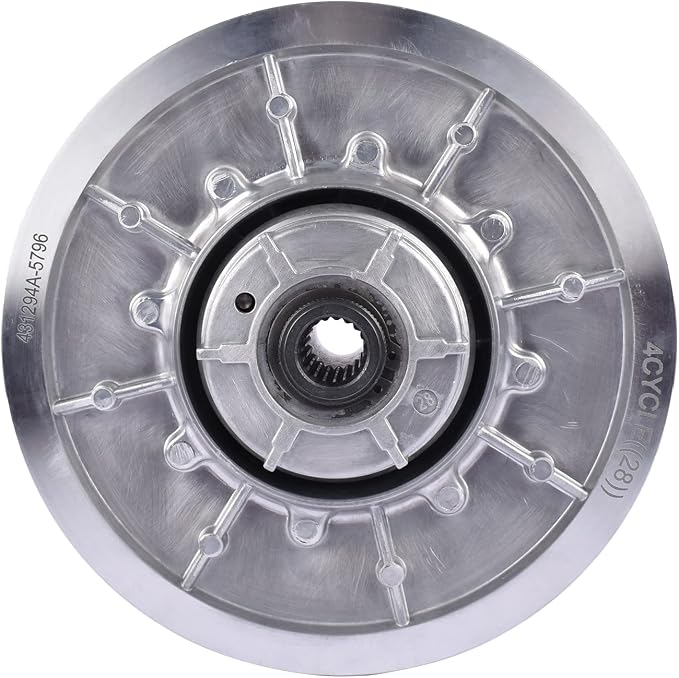 26301-G03 High Torque Rear Driven Clutch 28 Degree Replacement for EZGO Gas Golf Cart 4 Cycle 1991-2009 (Excludes RXV Models) - Weonefit
