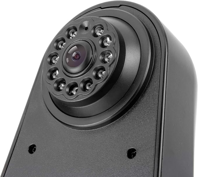 DALLUX Sprinter Brake Light Backup Rear View Camera for Benz Sprinter/VW Crafter Van,Car 3rd Wide Angle Waterproof Night Vision Microphone Built-in Adjustable Lens Roof Mount Reverse Cam